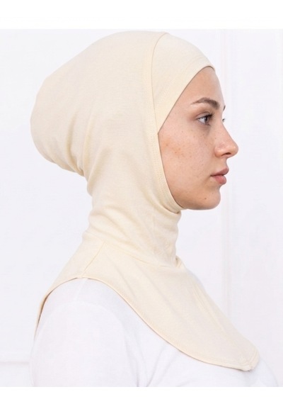 Alivascarf Ninja Bone Boyunluklu Likralı Sporcu Bonesi Kadın Pratik Tesettür Hijab Başörtü Krem Alivascarf Ninja Bone Boyunluklu Likralı Sporcu Bonesi Kadın Pratik Tesettür Hijab Başörtü Krem