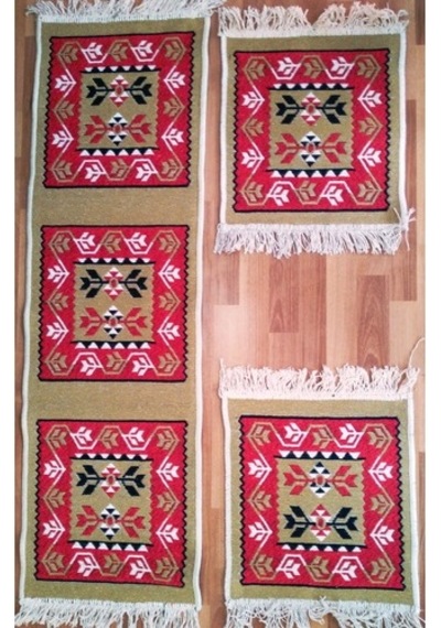 Antik Kilimden Serme Oto Kılıfı Takımı, Binek Araçlar Için