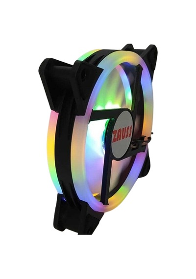 Rainbow Rgb Kasa Mining Fanı 12cm Renkli Gökkuşağı Fanı Iç Ve Dış