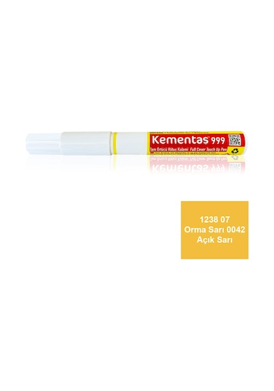 Tam Örtücü Rötuş Kalemleri 1238 07 Orma Sarı-0042 Açık Sarı Tam Ört.r.kalem-12467