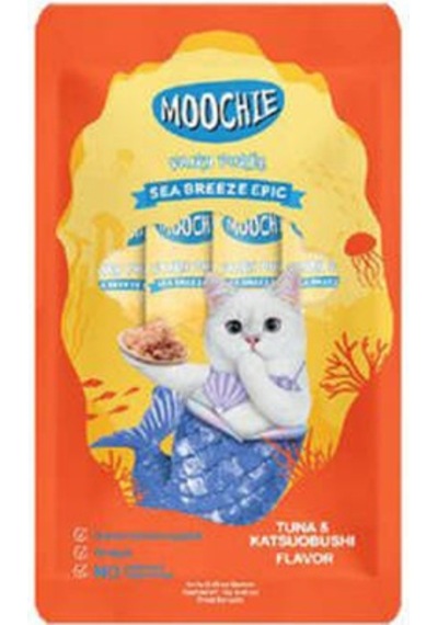 Ton Balıklı Ve Katsuobushili Sıvı Kedi Ödül Maması 5x15 Gr
