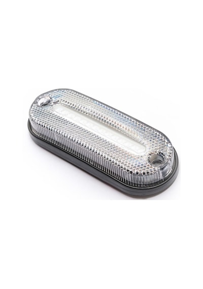 Ahmet Otomotiv Ortadan Ledli Beyaz Led Lamba 12v-24v