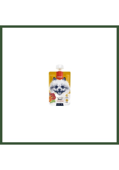 Wanpy Sığır Etli Ve Havuçlu Ezme Köpek Ödülü 90 Gr Pytht