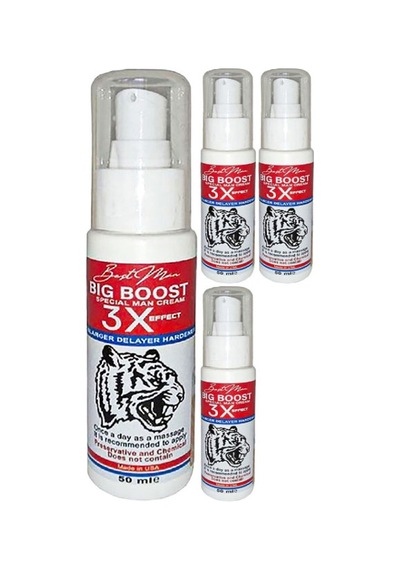 Bigboost Cream 4 Adet Erkek Uzun-kalın-sert- Bakım Kremi 50 Ml