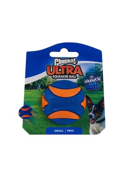 Ultra Squeaker Sesli Köpek Oyun Topu Küçük Boy