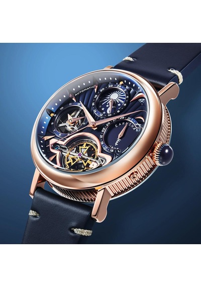 Earnshaw Es-8309-03 Erkek Kol Saati Rose Gold