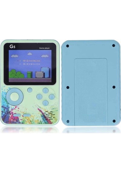 3 İnç Ekran 500 Oyunlu Game Box Mini Taşınabilir Oyun Konsolu