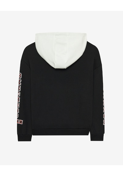 Skechers B Lw Fleece Hoodie Sweatshirt Büyük Erkek Çocuk Siyah Eşofman Altı Sk242050-001