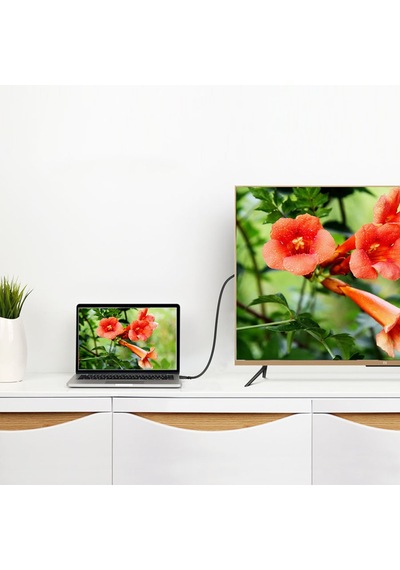 Triline Hdmi Kablo Sargılı 1.5 Metre Çift Filtre