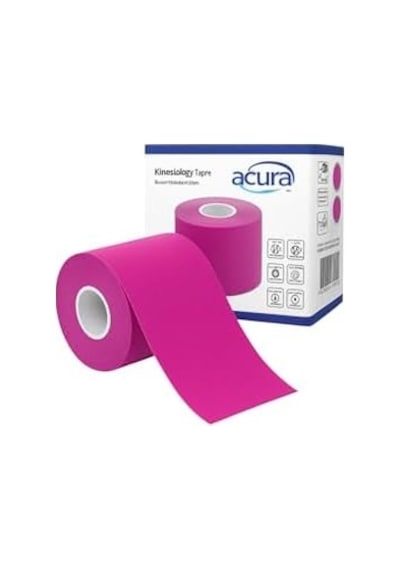 Acura Ac-150 Yüz Ve Vücut Uyumlu Hipoalerjenik Kinesyo Tape Ağrı Bandı Ortopedik Destek 5m X 5cm