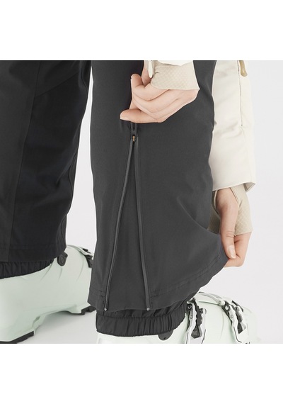 Salomon Salomon S/max Warm Pants Kadın Siyah Kayak Pantolonu 27412 Siyah