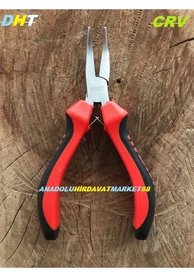 Dht Eğri Uçlu Kargaburun Pense 120MM Crv Çelik Uçlu