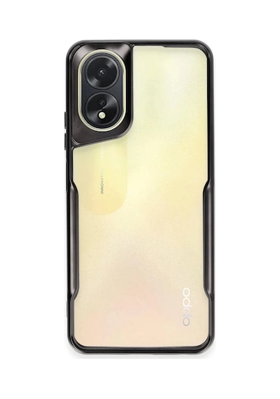 Oppo A38 Uyumlu Kılıf Boyi Silikon Kapak - Siyah