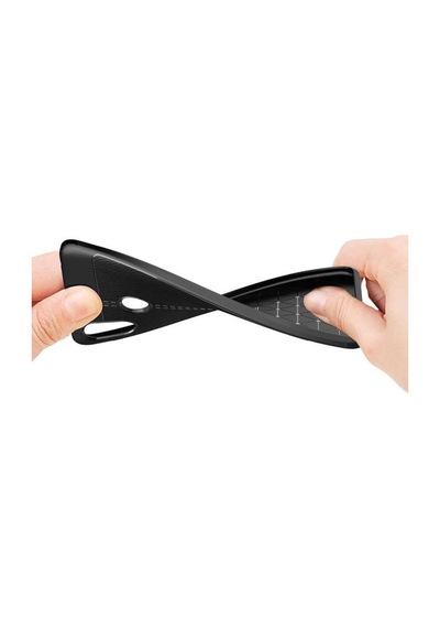 Xiaomi Mi Max 3 Kılıf Deri Tarzı Niss Silikon Case