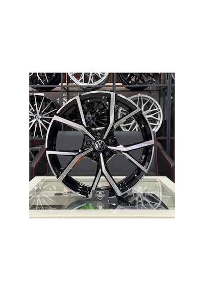19 İnç 5x112 Vw Golf Black Diamond R Line Jant Modeli 4adet