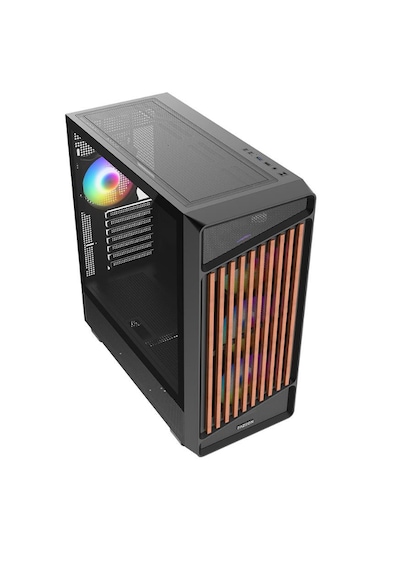 Fazeon F19 750w 80plus Bronze 4x120mm Argb Fanlı Atx Siyah Bilgisayar Kasası