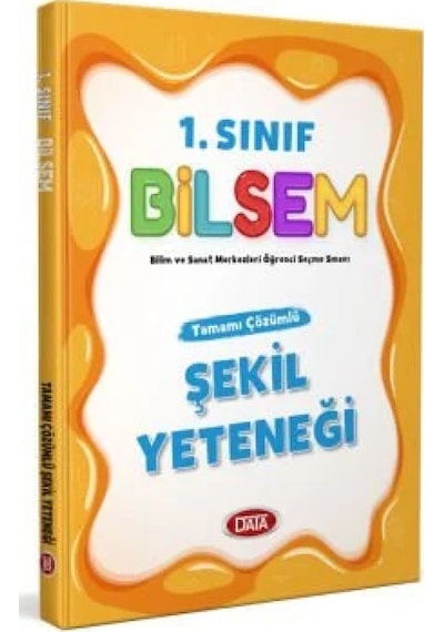 1.Sınıf Bilsem Şekil Yeteneği -  Data Yayınları