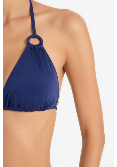 Defacto Regular Fit Üçgen Bikini Üstü-fall İn Love E0137ax25smnv131 Lacivert