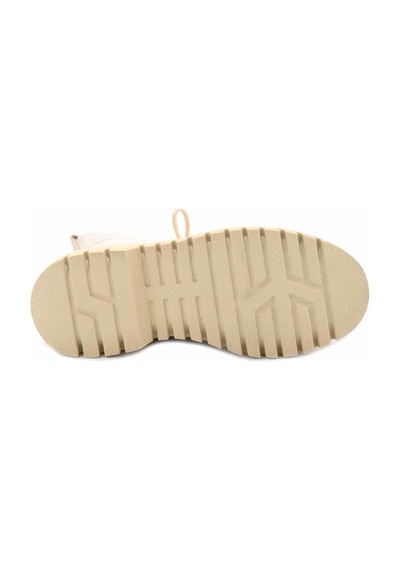 Harley Davidson Beige Hakiki Deri Kadın Bot & Bootie Hd0777002903 Beige