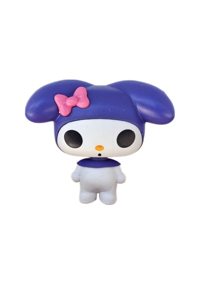 Kuromi Hello Kitty My Melody 2'li Aksesuarlı Oyuncak Figür Set