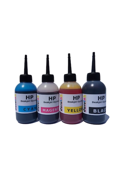 HP F2187 F2188 F2200 (21 22) Kartuş Mürekkep Dolum Seti 4X100 ML R