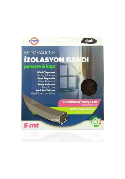 Geseus Epdm Pencere Izalasyon Bantı 15 Mmx5 Mt