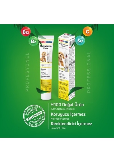 Kiki Excellent Köpek Multi Vitamin Paste Macun 100 G