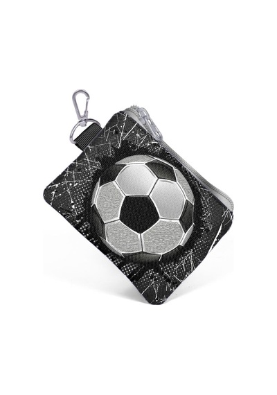 Coral High Kids Futbol Desenli Bozuk Para Çantası 21935 Siyah