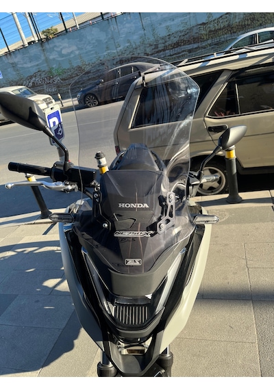 2025-26 Honda Nc750 Yeni Model Ön Cam Zeus Açık Füme 55cm 4mm Nc 750 750x Acik Füme