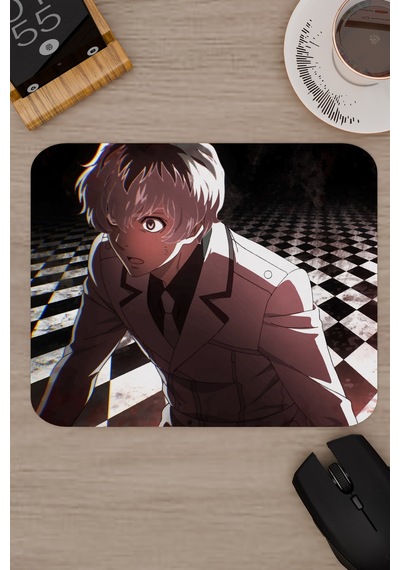 Tokyo Ghoul Anime V3 - 22x18 Gaming Kauçuk Kaymaz Taban Mouse Pad Fare Altlığı