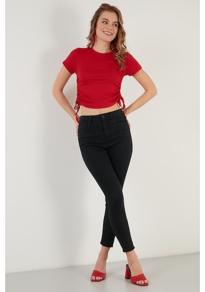 Lela Bayan Bluz 5864010 Kırmızı Kırmızı