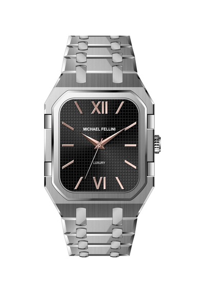 Michael Fellini 2396-4 Unisex Kol Saati Altın - Siyah