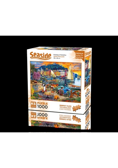 Ks Games Puzzle Evening İn Portofino 1000 Parça