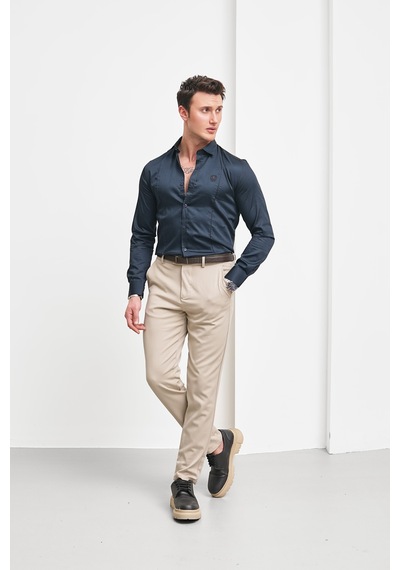Modefendi Regular Fit Gömlek Lacivert