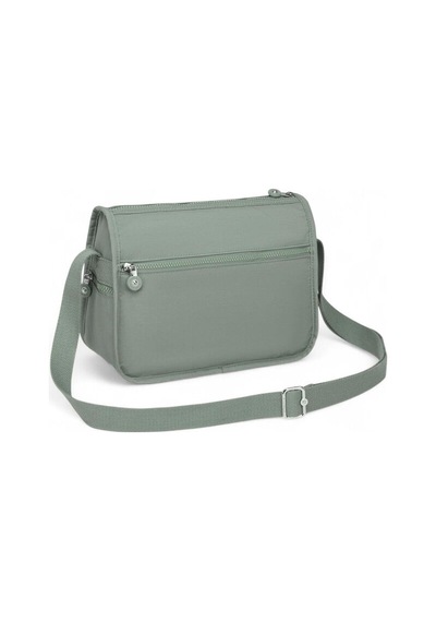 Smart Bags Krinkıl Yeşil Kadın Çapraz Askılı Çanta Smb1128 Yeşil