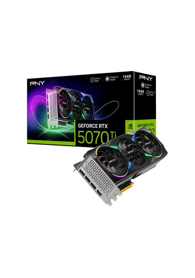 Pny Geforce Rtx 5070 Ti 16gb Argb Epıc-x Gddr7 256bit Vcg5070t16tfxxpb1 Ekran Kartı