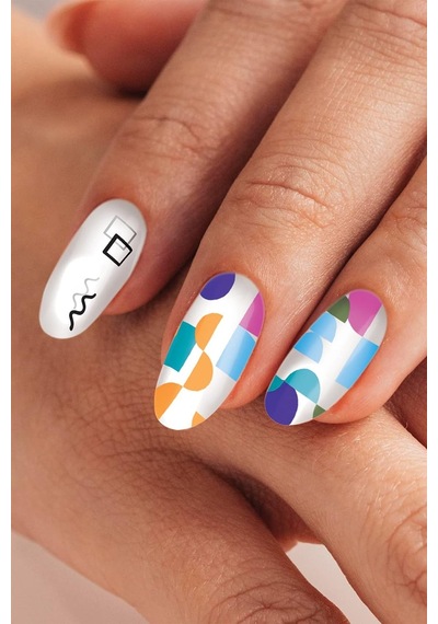 Kalpler -2 Tırnak Dövmesi, Tırnak Tattoo, Nail Art, Tırnak Sticker