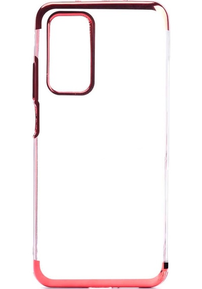 Huawei P Smart 2021 Kılıf Zore Dört Köşeli Lazer Silikon Kılıf