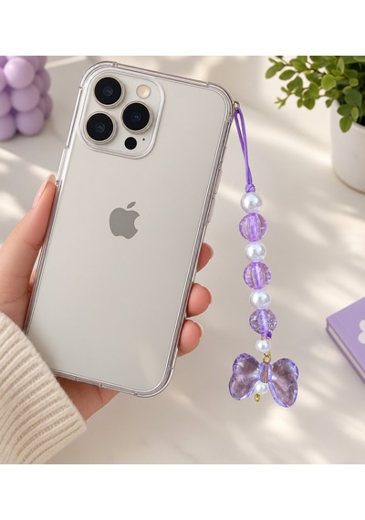Elizimsanat Filografi 2 Adet Küçük Ve Büyük Boy Telefon Süsü,,telefon Askısı,aksesuar