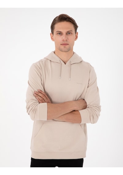 Pierre Cardin Erkek Taş Sweatshirt 50298987-vr049 Taş