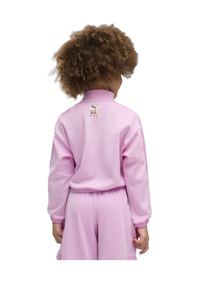 637626-47 Puma X Dora The Explorer T7 Çocuk Sweatshirt Pembe 637626-47