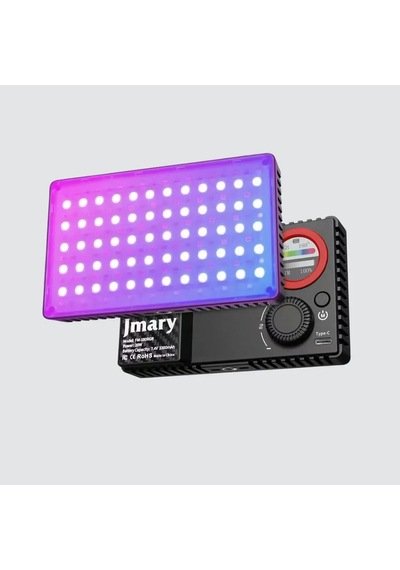 Jmary Fm-180rgb Rgb Led Telefon-kamera Üstü Aydınlatma Işığı 20w Siyah