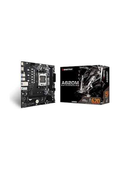 Biostar A620mt-e 2.0 8000mhz Oc M.2 Am5 Matx Anakart