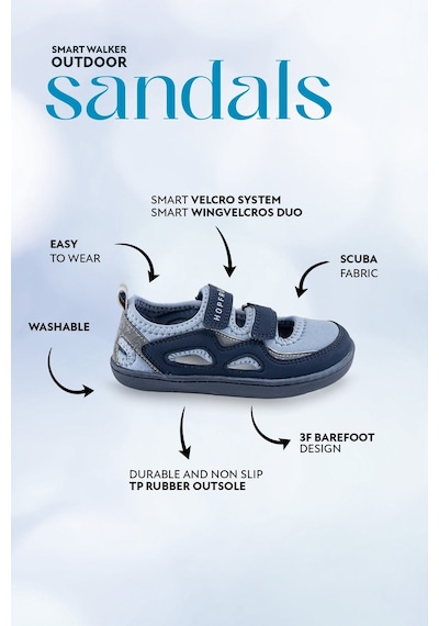 Smart Walker Outdoor Sandals Mavi Duo Mavi