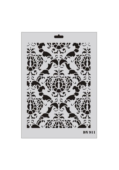 Mey İthalat Rich Dantel Seri Dn-911 Stencil 35x25 Cm Belirtilmemiş