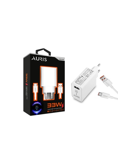 Auris Ars-ch33 Usb-a To Type-c Şarj Aleti Seti