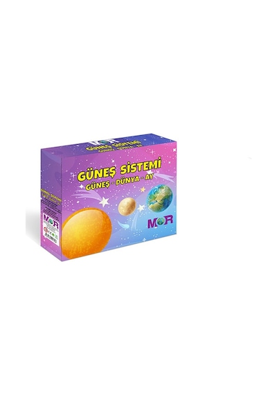 Güneş Sistemi. Güneş. Dünya. Ay Sistemi. Gezegen Sistemi Modeli.