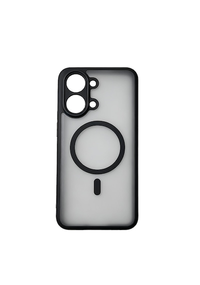 Xiaomi Poco X8 Pro Max Kılıf Mat Kamera Korumalı M-safe Şarj Özellikli Kamera Korumalı Lunex Kapak Siyah