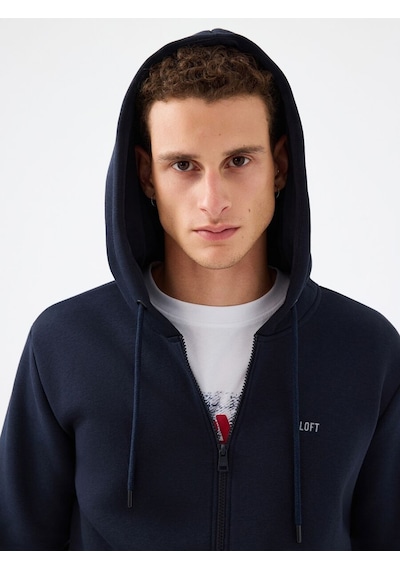 LOFT Regular Fit Erkek Sweatshirt Lf2041221 Q1.v1 Koyu Lacivert