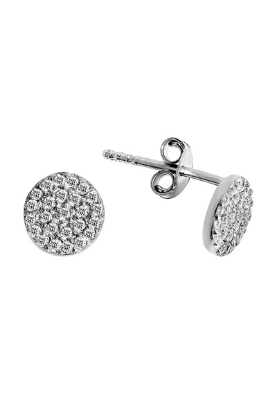Argentum Concept - Daire Motifli Gümüş Küpe - K074801